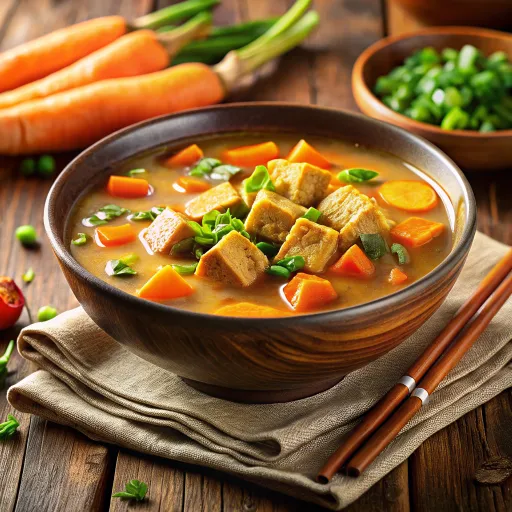 Sup Tempe Sayuran Rempah